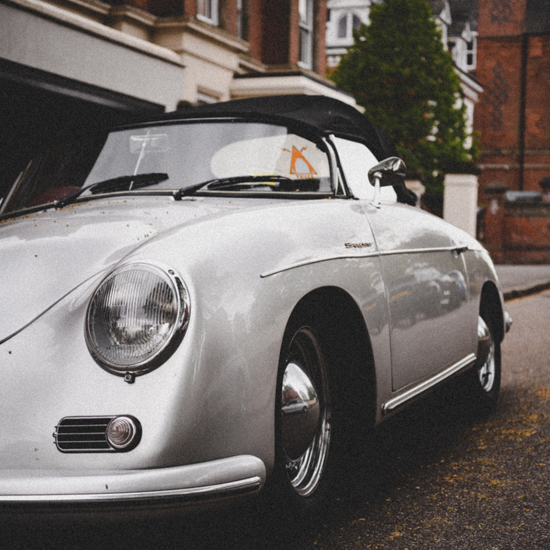 old german convertible car