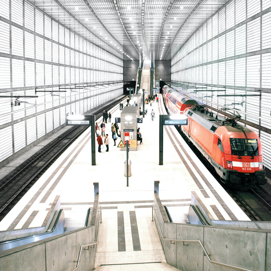 Leipzig Germany train station