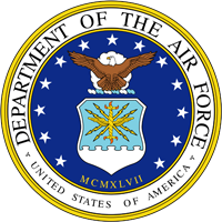 Seal of US department of air force